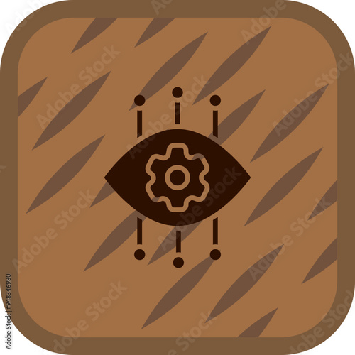 Surveillance Vector Icon Design