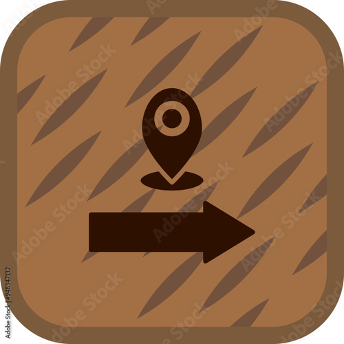 Let Go Vector Icon Design