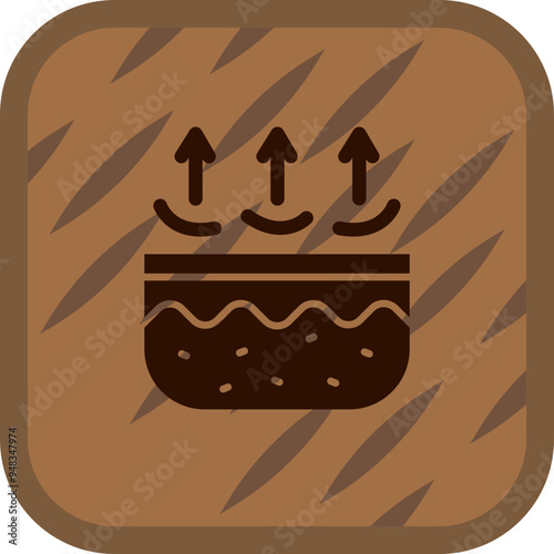 Dead Skin Vector Icon Design