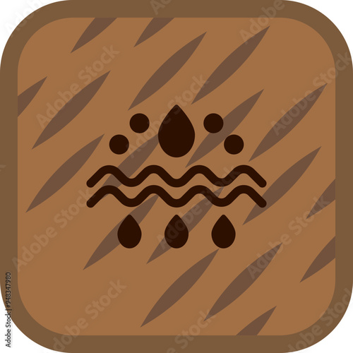 Moisturizing Vector Icon Design