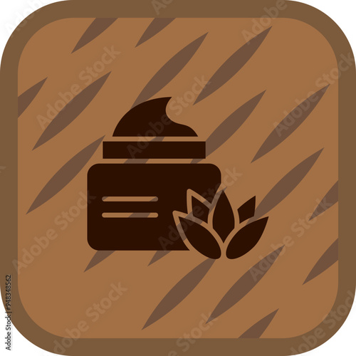 Cream Vector Icon Design