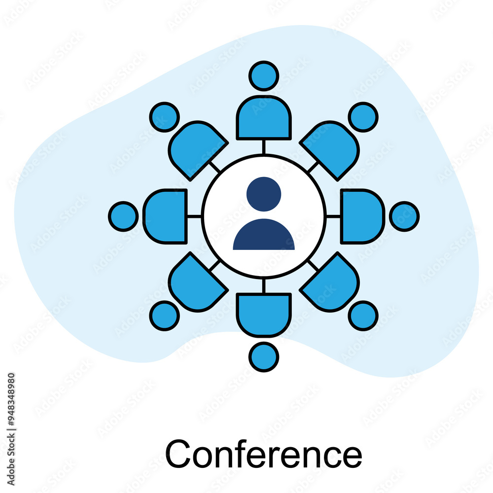 Conference icon, Professional Conference Solutions for Effective Collaboration icon, Host and Attend Conferences with Seamless Connectivity icon Conference icon, Professional Conference Solutions for Effective Collaboration icon, Host and Attend Conferences with Seamless Connectivity icon