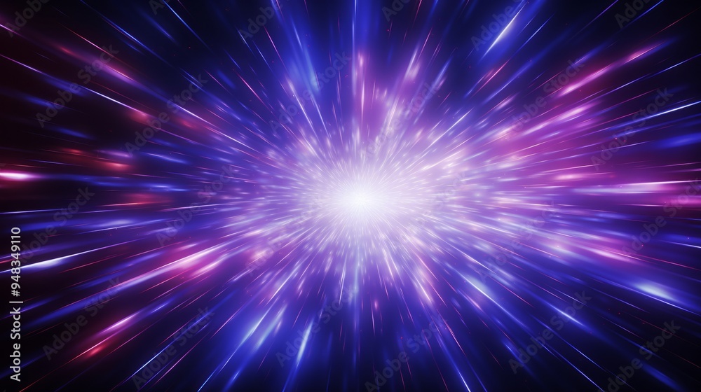 3D render, blue and purple light lines through a dark background, hyperspeed warp in space. --chaos 40 --ar 16:9 --style raw --stylize 200 --v 5.2 Job ID: 883ef349-6d79-47c1-ada5-ed412077b777