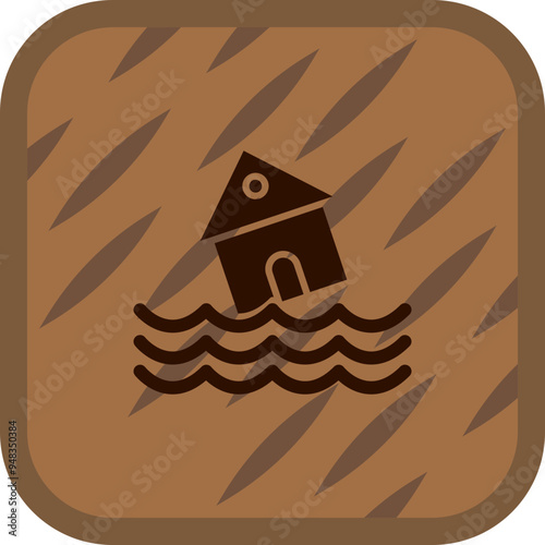 Flood Vector Icon Design