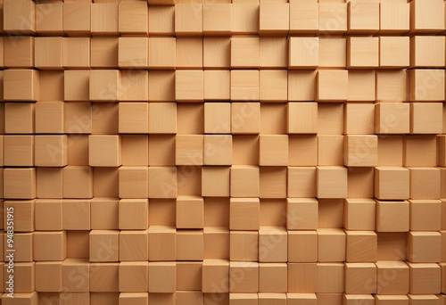  a photo made with square shape box wallpaper made with generative AI