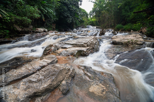 Long exposure of beatiful waterfall