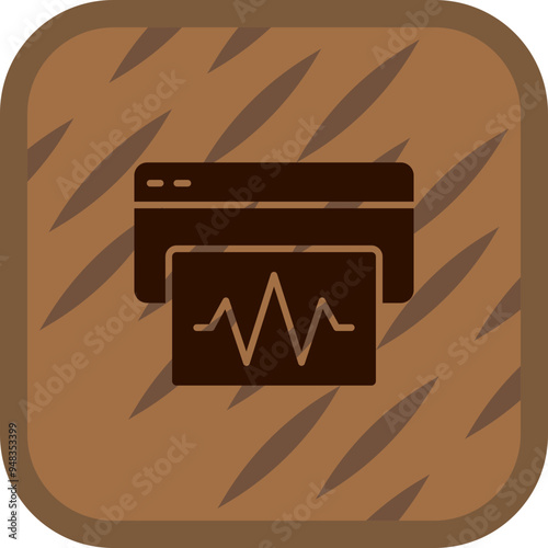 Seismograph Icon Design