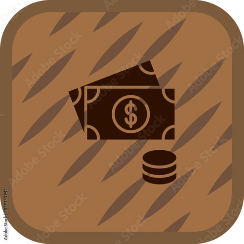 Fotografie Cash Money Icon Design