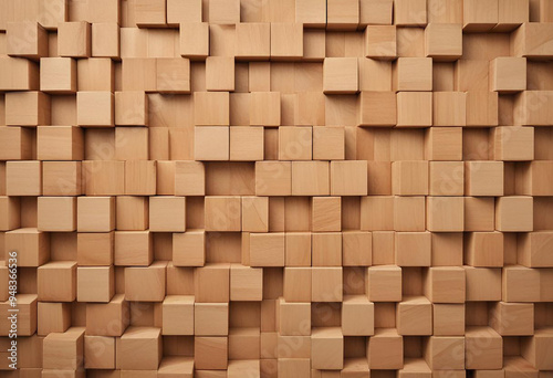  a photo made with square shape box wallpaper made with generative AI