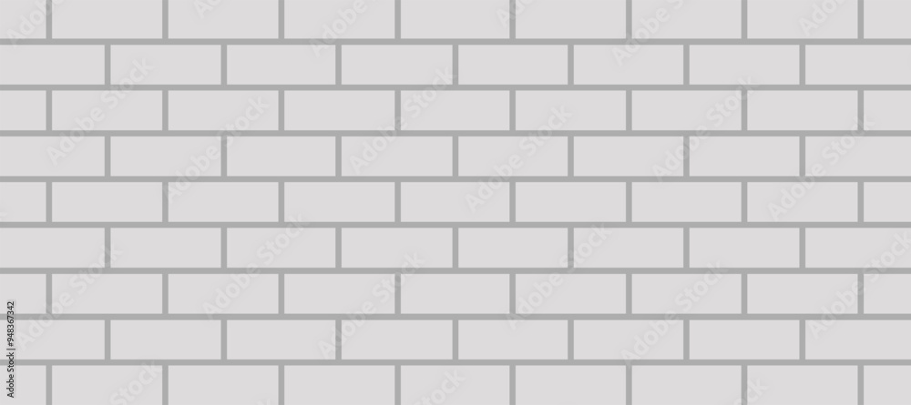 Fototapeta premium Texture grey brick wall background