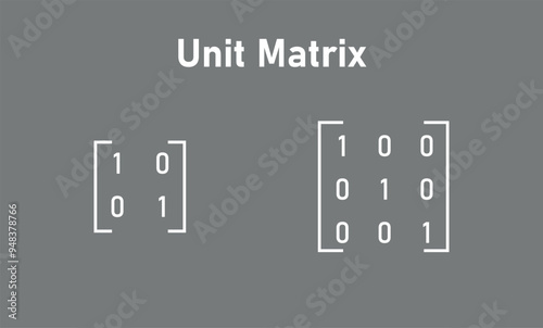The identity matrix in linear algebra. Mathematical resources for students and teachers.