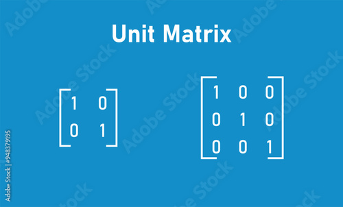 The identity matrix in linear algebra. Mathematical resources for students and teachers.