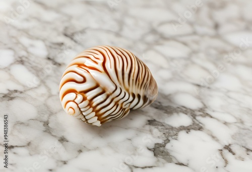 Seashell are beautiful, used as decorations, have patterns and colors.