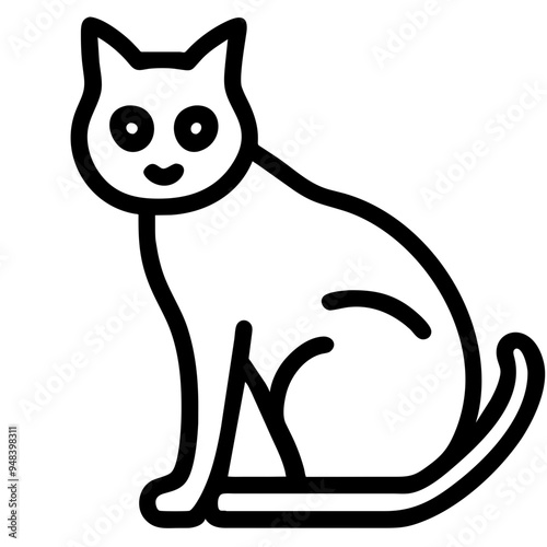 Adorable Cat Relaxing in a Cozy Spot, Showcasing Its Playful Personality