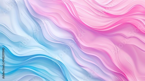 Abstract Swirling Pastel Colors