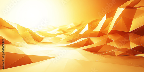 Abstract geometric white and gray color background, rough texture, polygon, low poly pattern. 3D illustration.	