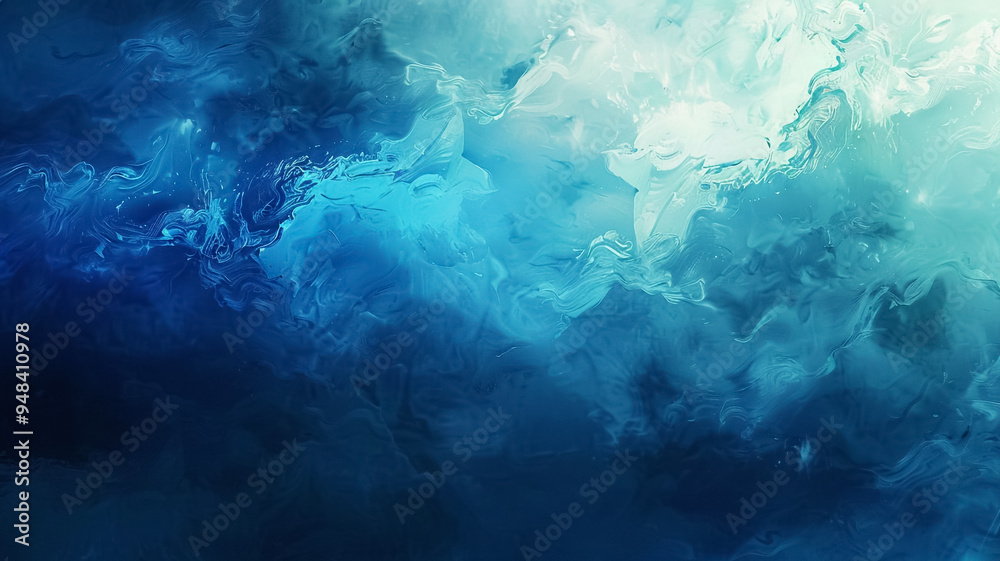 Dark blue and cyan gradient marble background. Dark blue and cyan gradient marble background.