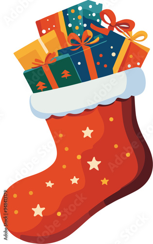 Christmas Stocking Full of Gifts