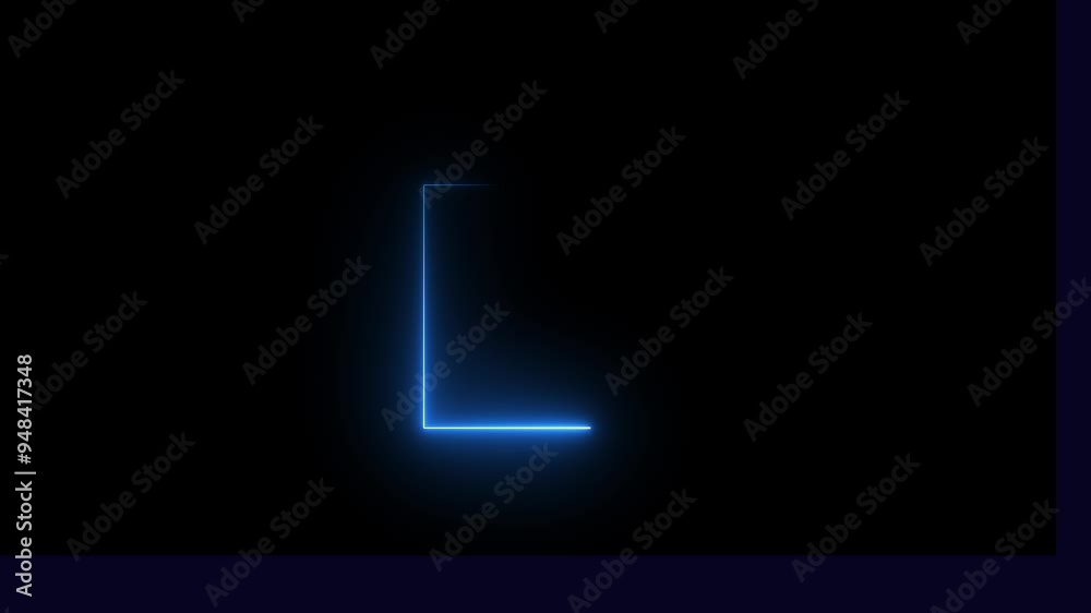 Rectangle neon animation Rectangle neon animation