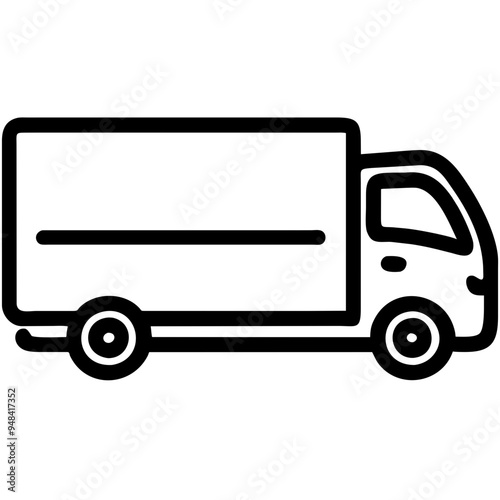 Dump Truck Ready to Haul and Unload Materials on a Construction Site
