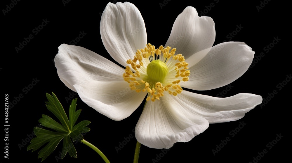 Fototapeta premium Anemone Flower in Close-Up