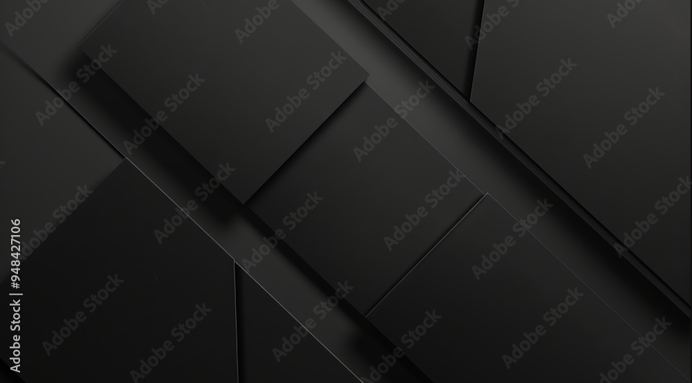 Black geometric poster background, showing the artistic sense and dynamic changes of the background, the visual effect is more effective Black geometric poster background, showing the artistic sense and dynamic changes of the background, the visual effect is more effective