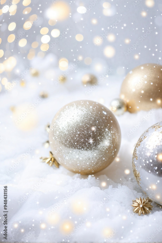 Magical Winter Galaxy with Glimmering Sparkles Magical Winter Galaxy with Glimmering Sparkles