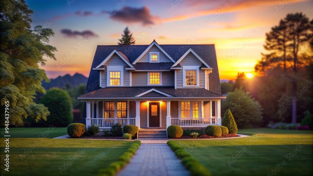 house+blurry house+blurry