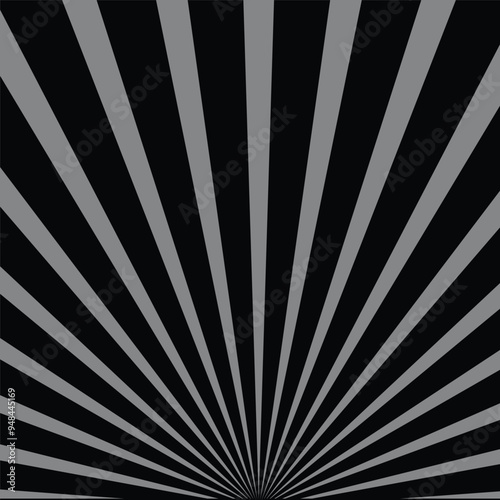 Sun rays. Retro sunburst background. Vector illustration