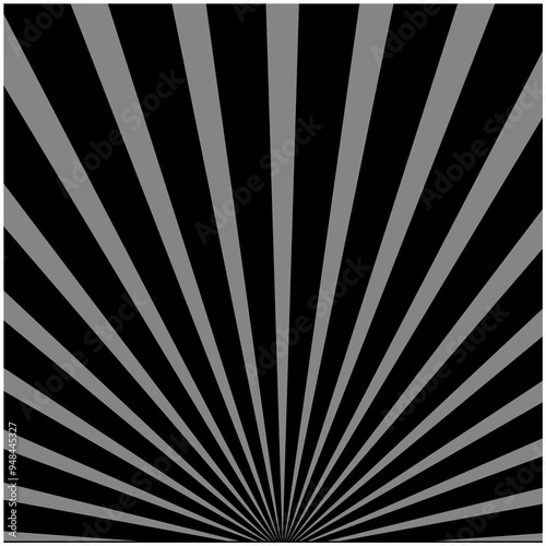 Sun rays. Retro sunburst background. Vector illustration