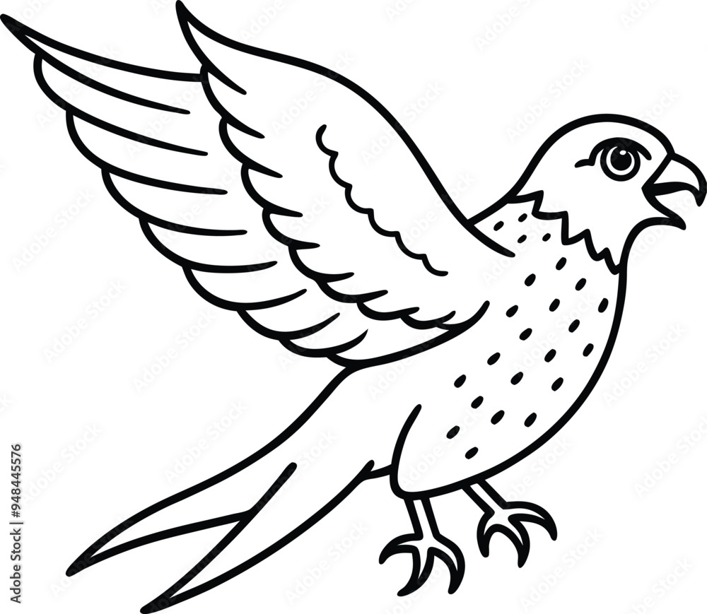Happy Kestrel line art vector captures a joyful bird in simple elegant lines showcasing its cheerful essence and graceful flight
Happy Kestrel line art vector captures a joyful bird in simple elegant lines showcasing its cheerful essence and graceful flight