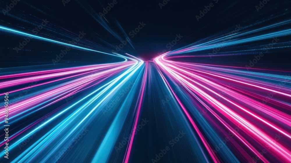 Abstract Light Trails Abstract Light Trails