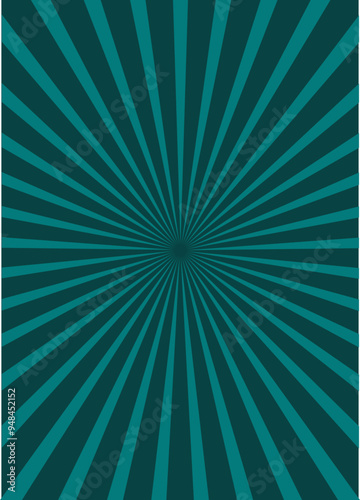 Sun rays. Retro sunburst background. Vector illustration
