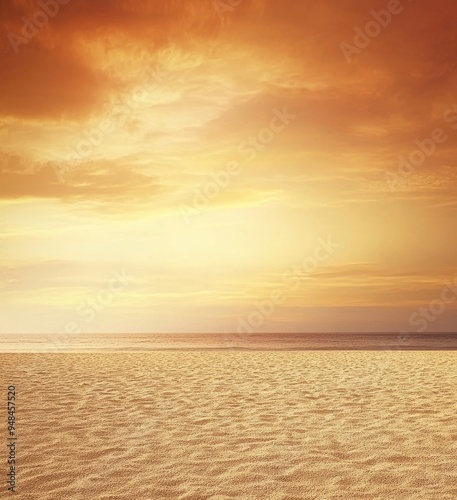 Sunrise at Biarritz's Grande Beach