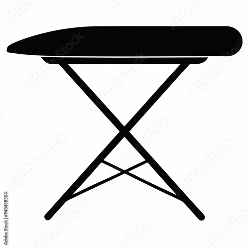ironing board Black silhouette