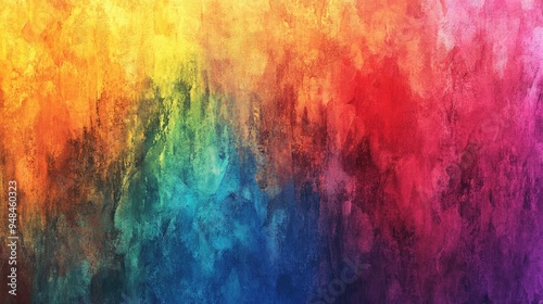 Vibrant artistic backdrop with a spectrum of colors