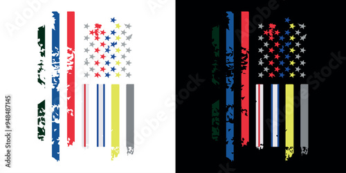 Firefighter, police, military, nurse, Ems, correction, dispatch. first responders Shirt, Flag, Police, Firefighter Military Dispatch Nurse Corrections Ems American t-shirt, for banner, poster red.	

