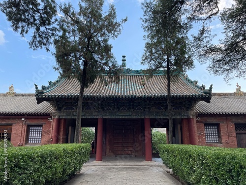 Chinese Temple Gate