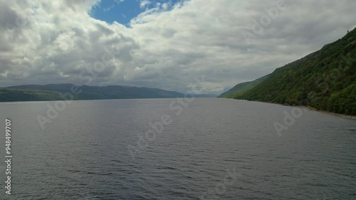 Drone on Loch Ness