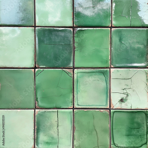 azulejo verde