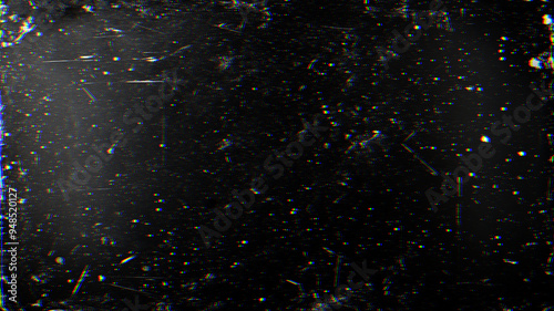 Abstract Grunge Glitch Photocopy Texture Background with Double Exposure and RGB Glitch Effects