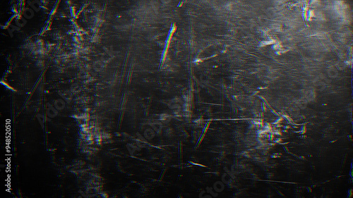 Abstract Grunge Glitch Photocopy Texture Background with Double Exposure and RGB Glitch Effects