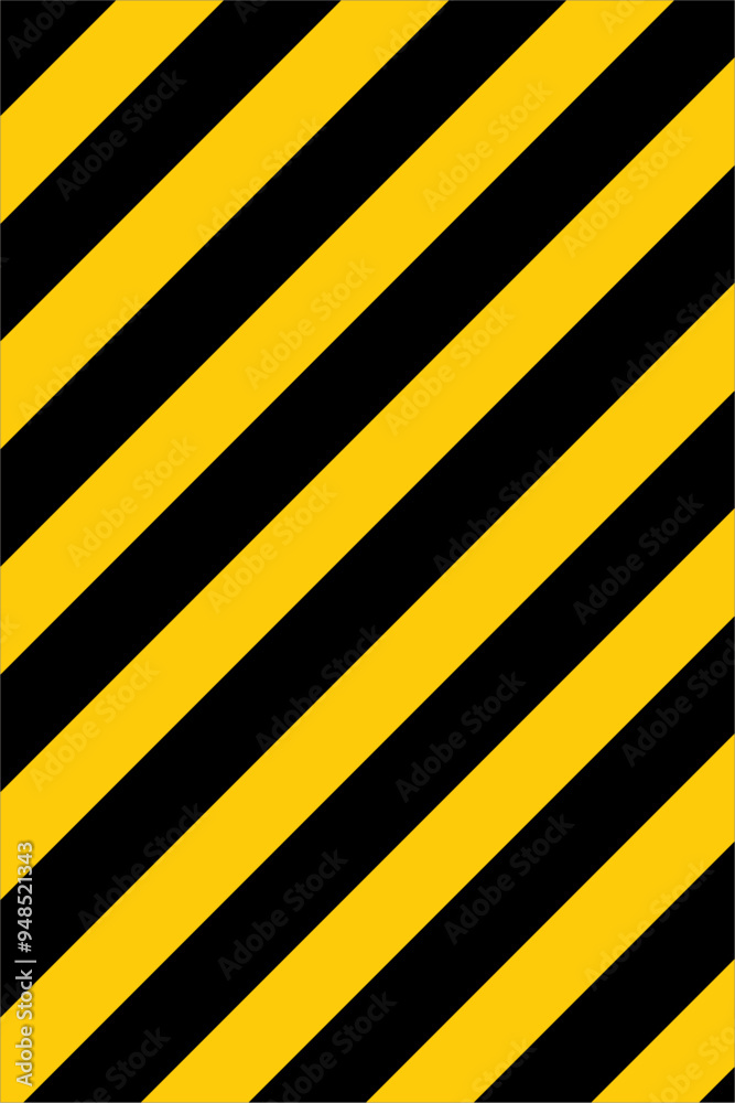 Warning Bold Stripes Yellow a... Warning Bold Stripes Yellow a...