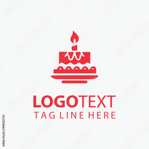 Cake Candle Logo