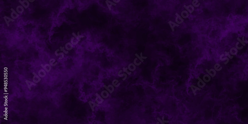 dark purple smoke swirls effect vector background. abstract grunge and vapor texture background. violet canvas element. Atmospheric and galaxy space background. Old vintage retro grunge background.