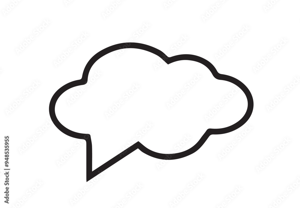 speech bubble speech message icon cloud icon speech bubble speech message icon cloud icon
