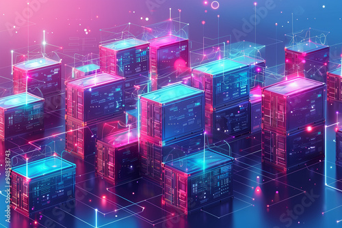 Container Orchestration Platforms in a Data Center Concept Featuring Kubernetes Clusters
