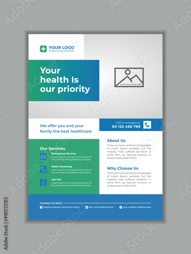 Medical and Healthcare Flyer Template