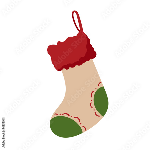 Christmas Elements Stocking