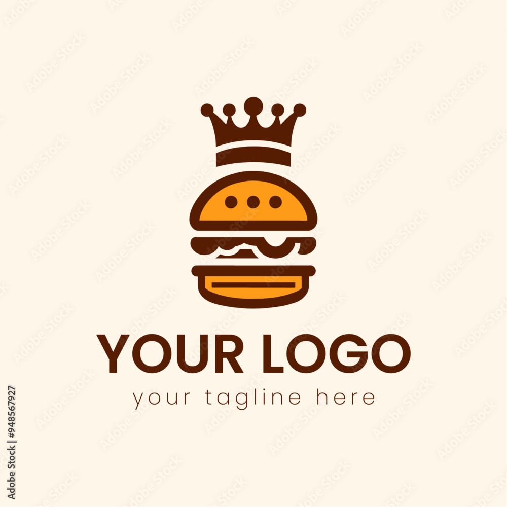 Burger crown logo